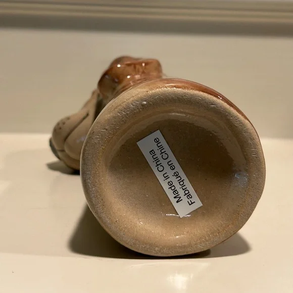 Anthropologie Stoneware Dog Vase - Beagle - Picture 7 of 9